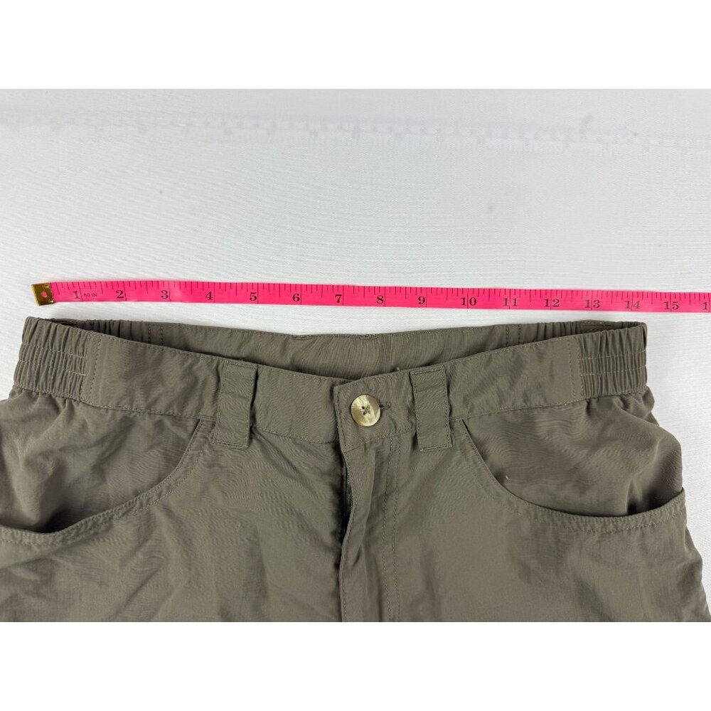 Patagonia Shorts Mens S Green Home Waters Elastic Waist Nylon Gorpcore Hike - Picture 5 of 6